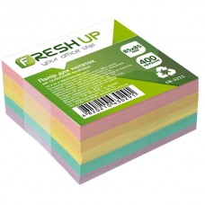 Блок паперу для нотаток 85х85мм 400 арк не клеєний класика, Fresh Up арт.FR-3211