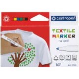 Маркери CENTROPEN Textile 6 кол 2 мм 2739 Маркери CENTROPEN Textile 6 кол 2 мм 2739