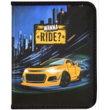 папка на блискавці об'ємна, ''Ride'', 30*190*250 мм, 500мкн PP, 5628-24C, Class