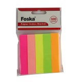 Розділювачі Foska 3 х3 5 кол х100 арк паперові Розділювачі Foska 3 х3 5 кол х100 арк паперові