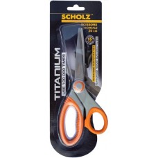 ножиці, 20см, TITANIUM, посилені, прогумов. ручки, 4261SCH, SOZ