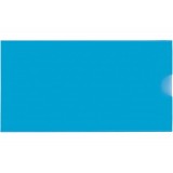 Папка-конверт (Євро Е65) ECONOMIX 180 мкм синій глянець 31308-02