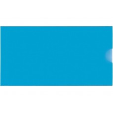 Папка-конверт (Євро Е65) ECONOMIX 180 мкм синій глянець 31308-02