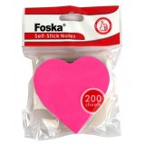 Стікер Foska Серце 73*73мм, 75 gsm 200 арк G5201-15