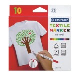 Маркери CENTROPEN Textile 10 кол 2 мм 2739 Маркери CENTROPEN Textile 10 кол 2 мм 2739
