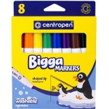 Фломастери CENTROPEN Bigga 8 кол. 1-5.8 мм 7650/08