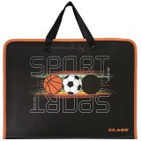 папка з ручками '' Sport'', PP, 600 мкм, 350*255*45 мм, 5632-25C, CLASS