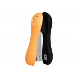 Степлер №24/6 Optima, до 20 арк, Soft Touch, пласт. корпус, помаранчевий