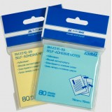 Блок для нотаток 76х76 мм, 80 арк., JOBMAX асорті BM2316-99