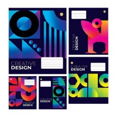 Зошит 96 арк.клітинка Тверда 51706 Creative design, 10/120  5к