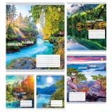Зошит 18 арк.лінія Тверда 52207 Природа, 20/400, 10к.