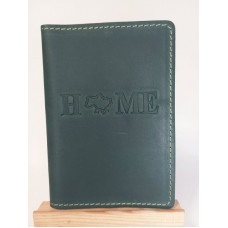 Обкл. на паспорт ''HOME'' шкіра 220х85 зелений Обкл. на паспорт ''HOME'' шкіра 220х85 зелений