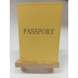 Обкл. на паспорт '' Passport '' шкіра 195х135 жовтий