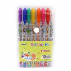 Набір гел. ручок ''Glitter pens'' 8 кол. PVC 023193