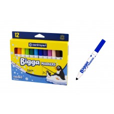 Фломастери CENTROPEN Bigga 12 кол. 1-5.8 мм 7650/12 Фломастери CENTROPEN Bigga 12 кол. 1-5.8 мм 7650/12