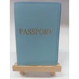 Обкл. на паспорт '' Passport '' шкіра 195х135 блакитна