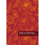 Блокнот TM 4Profi А5 ''Colour vibes sketchbook''Scarlet 14129