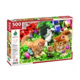 Пазли 500  Кошенята та Жучки