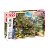 Пазли 1000  Сад з альтанкою