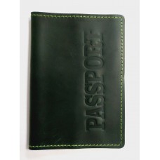 Обкл. на PASSPORT шкіра 195х135 зелений