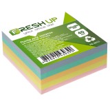 Блок паперу для нотаток 80х80х40мм не клеєний класика, Fresh Up арт.FR-3411
