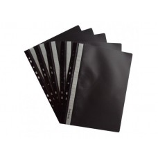 Папка-швидкозшивач А4 Economix Light з перф чорна Е38504-01 Папка-швидкозшивач А4 Economix Light з перф чорна Е38504-01