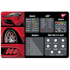 Підкладка для столу YES 42*29см Race legend англійська
