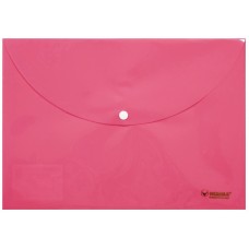 Папка з кнопкою NORMA А4 160мкн ''Pastel'' рожев., 5102-01 Папка з кнопкою NORMA А4 160мкн ''Pastel'' рожев., 5102-01