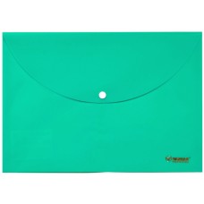 Папка з кнопкою NORMA А4 160мкн ''Pastel'', зелен., 5102-04