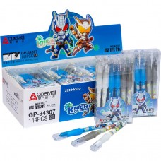 Ручка гелева пиши-стирай Aodemei 34307 Knight синя Ручка гелева пиши-стирай Aodemei 34307 Knight синя