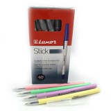 Ручка кулькова Pastel Stick 1201-03 пастель 0, 7 мм синя Ручка кулькова Pastel Stick 1201-03 пастель 0, 7 мм синя