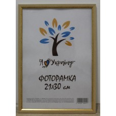 Фоторамка 21*30 Юг багет 1210 ДВП+скло б/н св.беж з золотою вставкою Фоторамка 21*30 Юг багет 1210 ДВП+скло б/н св.беж з золотою вставкою