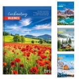 Блокнот А5 7БЦ 176 арк # ''ПРИРОДА'' Рюкзачок