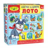 Гра Дитяче Лото ''Абетка та цифри''