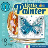 Розмальовка 200 х 200 мм 16 стор Офсет 100 г/м2 скоба диз.LITTLE PAINTER Розмальовка 200 х 200 мм 16 стор Офсет 100 г/м2 скоба диз.LITTLE PAINTER