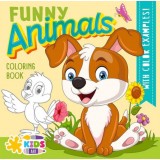 Розмальовка 200 х 200 мм 16 стор Офсет 100 г/м2 скоба диз.FUNNY ANIMALS Розмальовка 200 х 200 мм 16 стор Офсет 100 г/м2 скоба диз.FUNNY ANIMALS