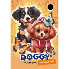 Розмальовка А4 210х297 мм 16 стор офсет 80г/м2 скоба (4+4) диз.Doggy