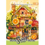Розмальовка А4 210х297 мм 8 арк офсет 120г/м2 скоба (1+0) Sweet Home