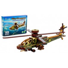 Дерев'яний 3D конcтруктор Sky Chopper