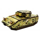 Дерев'яний 3D конструктор ''Turbo Tank''