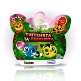 М'яка колекційна іграшка-сюрприз ''Doki Doki'' – ТИГРЕНЯТА ТА ЛЕВЕНЯТА (в диспл.)