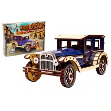 Дерев'яний 3D конcтруктор Retro car