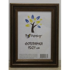 Фоторамка 15*21 Юг багет 3220 ДВП+скло з\н бронзовий