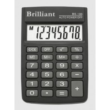 Калькулятор кишеньковий BS-100 8 р., 1-пит. Калькулятор кишеньковий BS-100 8 р., 1-пит.