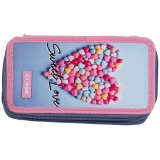 пенал 2-яр. пустий, поліестер, ''Sweet'', 26301C