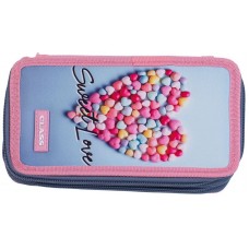 пенал 2-яр. пустий, поліестер, ''Sweet'', 26301C пенал 2-яр. пустий, поліестер, ''Sweet'', 26301C
