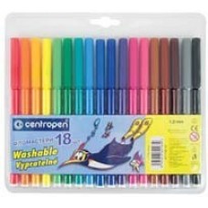 Фломастери 18 кол. CENTROPEN 7790/18 ТП Фломастери 18 кол. CENTROPEN 7790/18 ТП