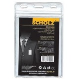 Бейдж SCHOLZ вертикальний 70х105мм 250 мкм 4342 Бейдж SCHOLZ вертикальний 70х105мм 250 мкм 4342