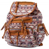 Рюкзак 1від., 33*27*16м, Canvas/PU, 9672, SAF