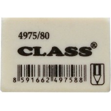 гумка для стирання м'яка, біл., 4975/80, CLASS